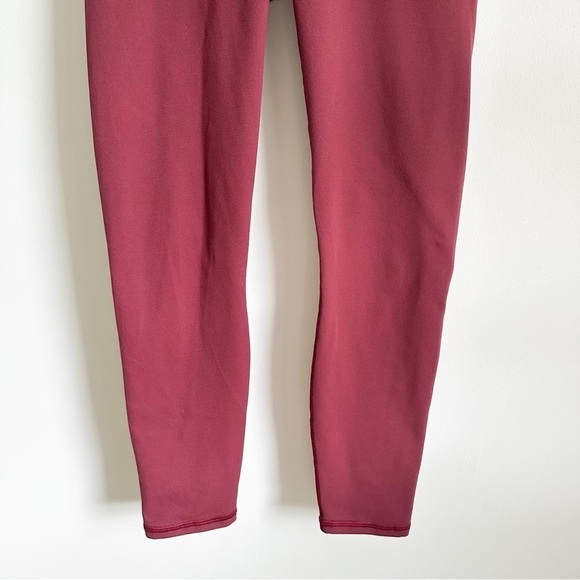 Fabletics Burgundy Wine Define PowerHold High-Waisted 7/8 Legging Sz Small - Picture 7 of 10